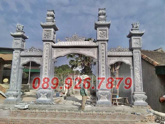 Cổng đá - Mẫu cổng bằng đá bán khánh hòa, cổng chùa đình miếu nhà thờ
