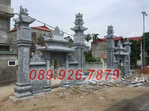 Cổng đá - Mẫu cổng bằng đá bán khánh hòa, cổng chùa đình miếu nhà thờ
