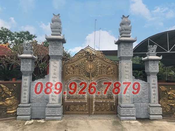 Cổng đá - Mẫu cổng bằng đá bán khánh hòa, cổng chùa đình miếu nhà thờ