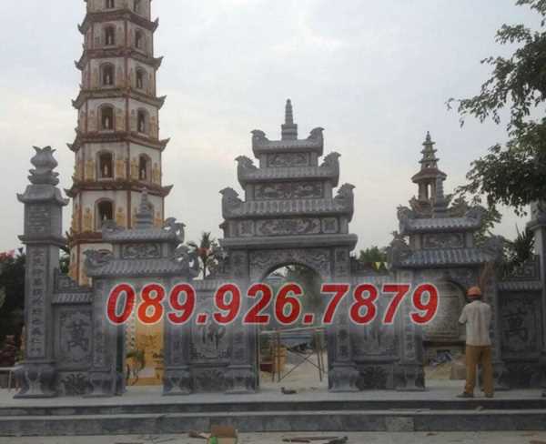 Cổng đá - Mẫu cổng bằng đá đẹp bán ninh thuận, cổng nhà thờ miếu chùa