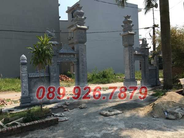 Cổng đá - Mẫu cổng bằng đá đẹp bán ninh thuận, cổng nhà thờ miếu chùa