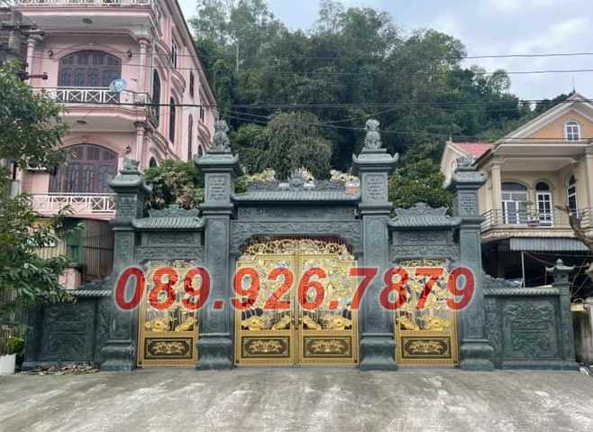 Cổng đá - Cổng bằng đá đẹp bán kiên giang, cổng tam quan tứ trụ lăng