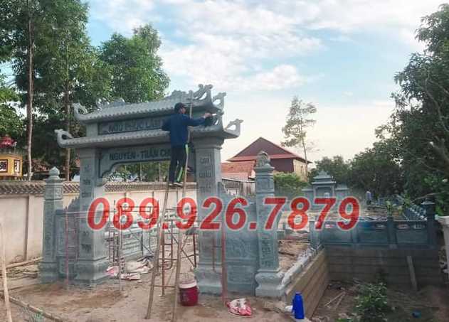 Cổng đá - Mẫu cổng bằng đá đẹp bán bình thuận, cổng nhà thờ chùa miếu