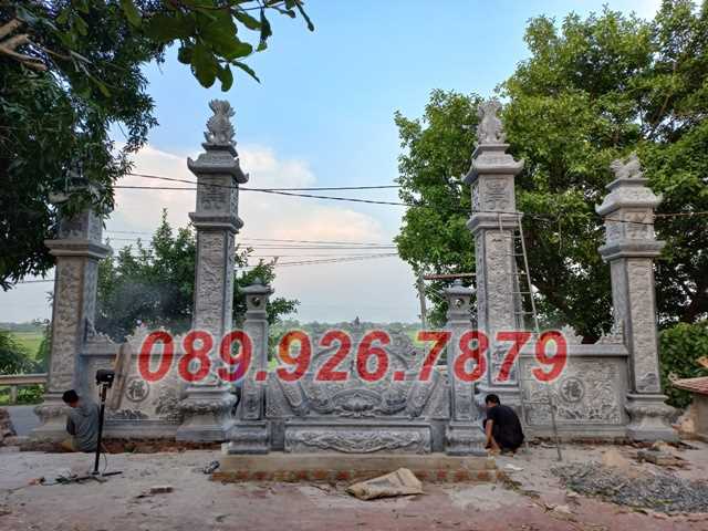 Cổng đá - Mẫu cổng bằng đá đẹp bán kon tum, cổng nhà thờ chùa miếu