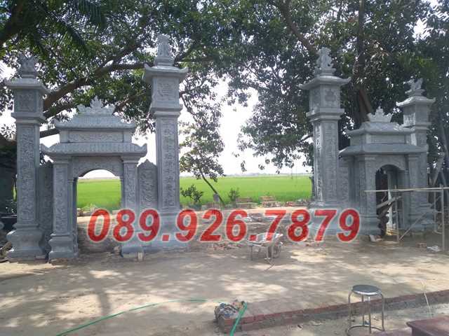 Cổng đá - Mẫu cổng bằng đá đẹp bán an giang - cổng đá tam quan tứ trụ