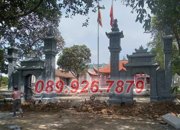 Cổng đá - Mẫu cổng bằng đá đẹp bán an giang - cổng đá tam quan tứ trụ