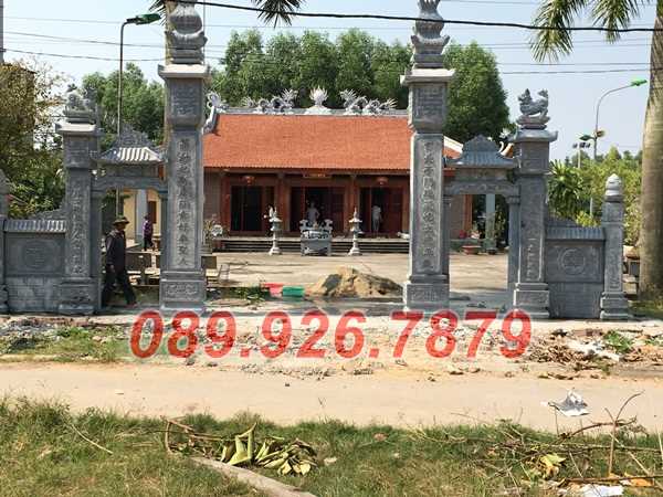 Cổng đá - Mẫu cổng bằng đá đẹp bán Sóc Trăng - Cổng nhà thờ miếu chùa