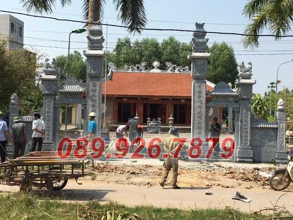 Cổng đá - Mẫu cổng bằng đá đẹp bán Sóc Trăng - Cổng nhà thờ miếu chùa