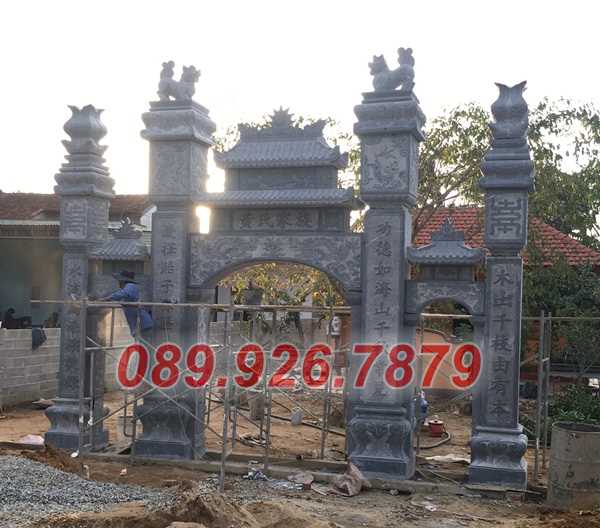 Cổng đá - Mẫu cổng bằng đá đẹp bán Sóc Trăng - Cổng nhà thờ miếu chùa
