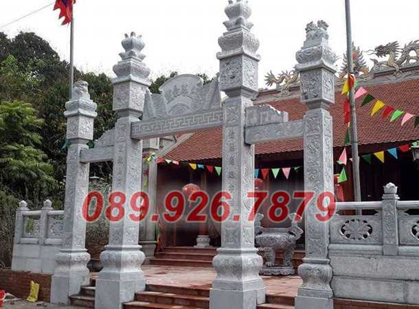 Cổng đá - Mẫu cổng bằng đá đẹp bán bến tre - Cổng đá tam quan tứ trụ