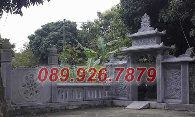 Cổng đá - Mẫu cổng bằng đá đẹp bán bến tre - Cổng đá tam quan tứ trụ