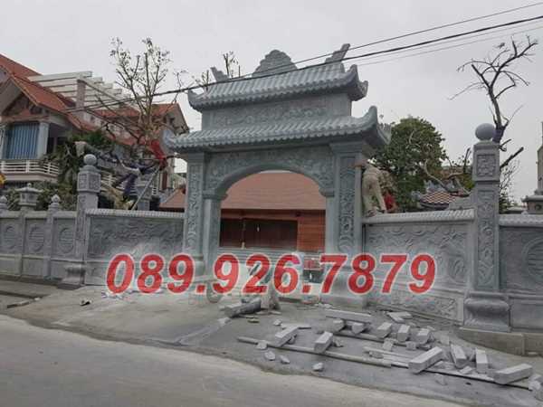 Cổng đá - Mẫu cổng bằng đá đẹp bán bến tre - Cổng đá tam quan tứ trụ