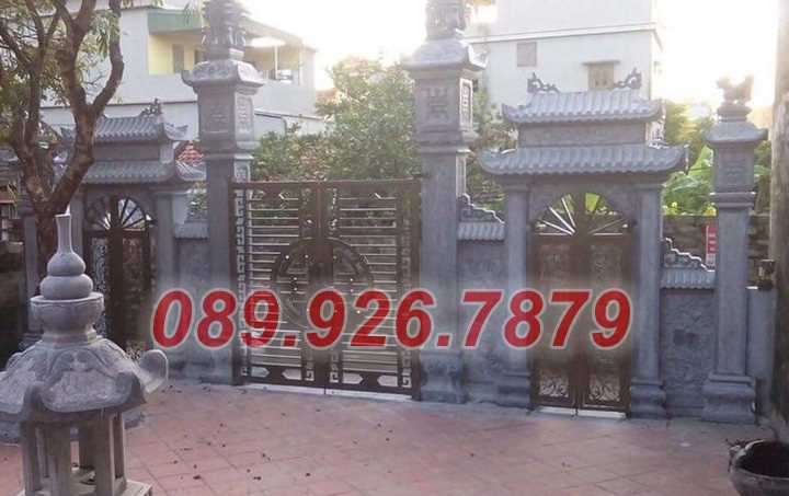 Cổng đá - Mẫu cổng bằng đá đẹp bán bến tre - Cổng đá tam quan tứ trụ