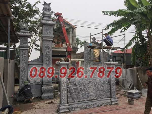 Cổng đá - Mẫu cổng bằng đá đẹp bán bạc liêu - Cổng đá tam quan tứ trụ