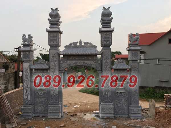 Cổng đá - Cổng bằng đá đẹp bán kiên giang, cổng tam quan tứ trụ lăng