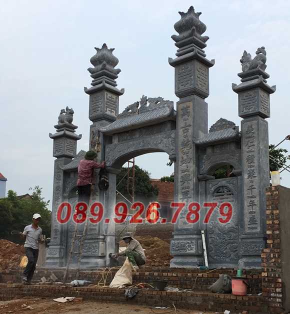 Cổng đá - Mẫu cổng bằng đá đẹp bán đồng tháp - cổng đá tam quan tứ tụ