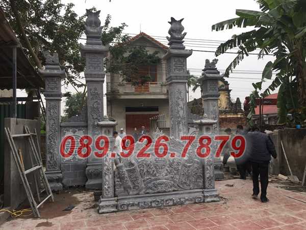 Cổng đá - Mẫu cổng bằng đá đẹp bán đồng tháp - cổng đá tam quan tứ tụ