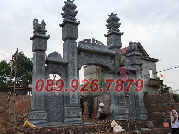 Cổng đá - Mẫu cổng bằng đá đẹp bán đồng tháp - cổng đá tam quan tứ tụ