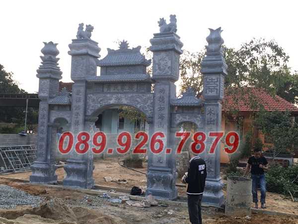 Cổng đá - Mẫu cổng bằng đá đẹp bán đồng tháp - cổng đá tam quan tứ tụ