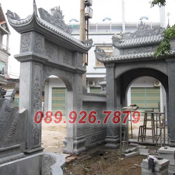 Cổng đá - Mẫu cổng bằng đá đẹp - Cổng đá tam quan tứ trụ lăng mộ