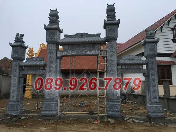 Cổng đá - Mẫu cổng bằng đá đẹp - Cổng đá tam quan tứ trụ lăng mộ