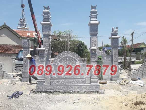 Cổng đá - Mẫu cổng bằng đá đẹp bán Bà Rịa Vũng Tàu, cổng tam quan tứ
