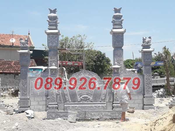 Cổng đá - Mẫu cổng bằng đá đẹp bán Bà Rịa Vũng Tàu, cổng tam quan tứ