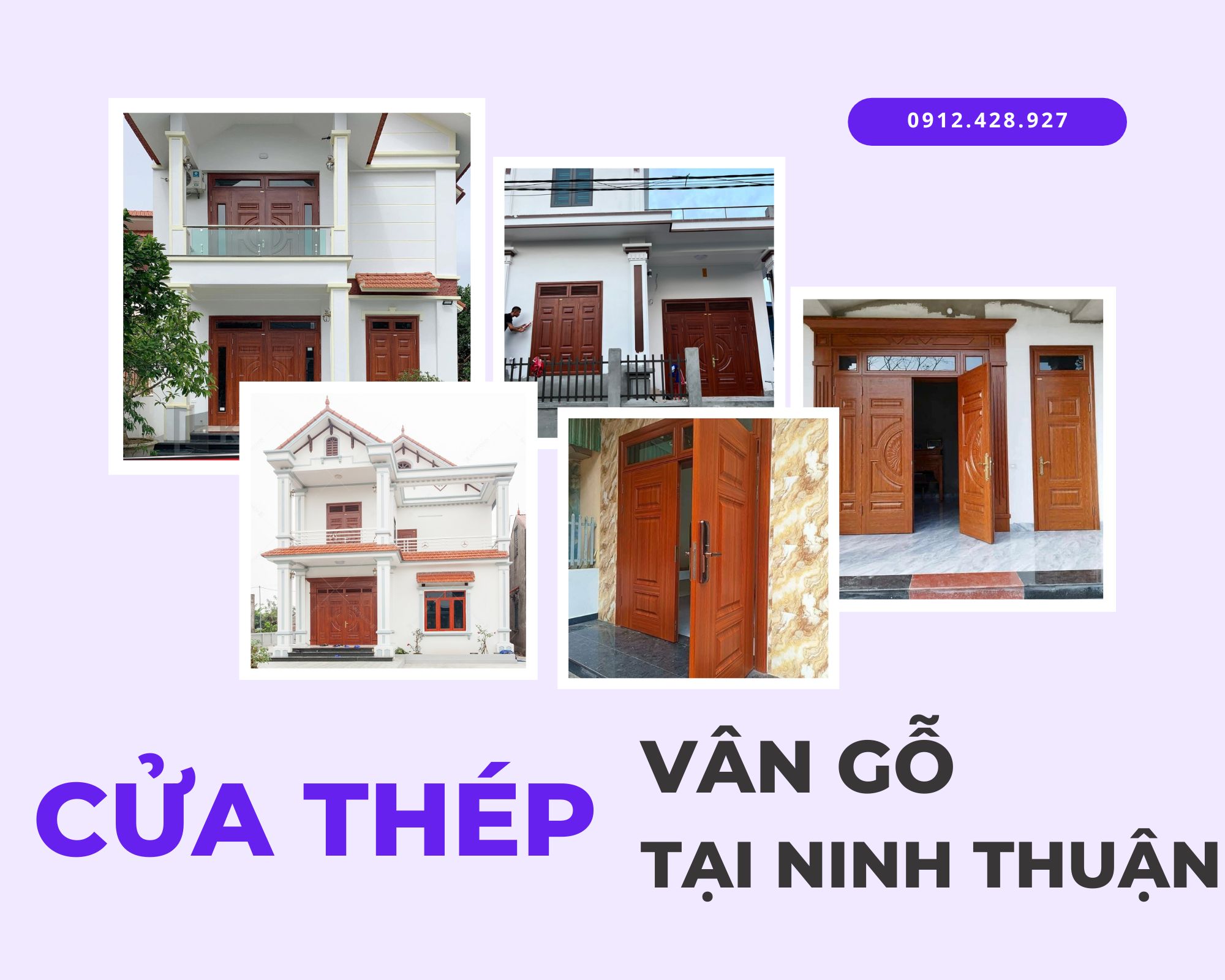 Cửa thép vân gỗ tại Ninh Thuận  BÁO GIÁ MỚI NHẤT
