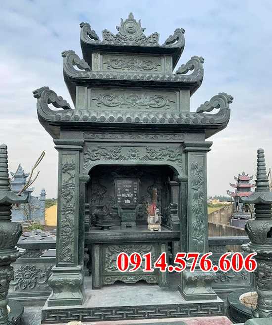mẫu 081 cây hương thờ bằng đá bán ninh bình đẹp, am miếu thờ thần linh