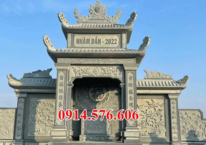 mẫu 081 cây hương thờ bằng đá bán ninh bình đẹp, am miếu thờ thần linh