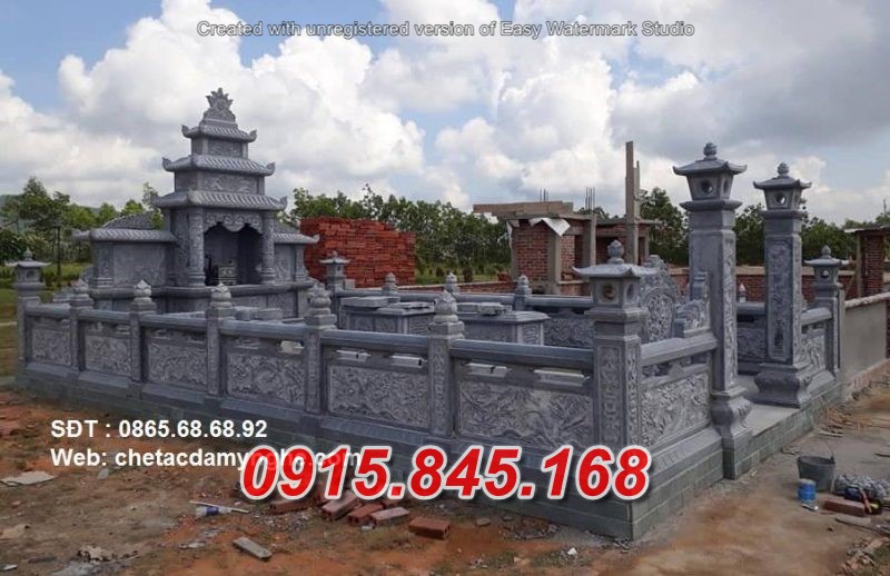 55+ nam định khu lăng mộ đá đẹp - mộ ông bà bố mẹ