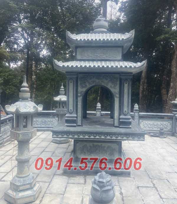 012 mẫu miếu thờ đá đẹp bán nam định, cây hương bàn thờ thần linh