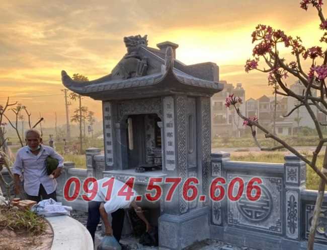 10 mẫu miếu thờ đá đẹp bán quảng bình, cây hương am cột thiên đài