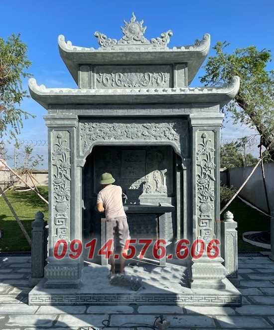 10 mẫu miếu thờ đá đẹp bán quảng bình, cây hương am cột thiên đài