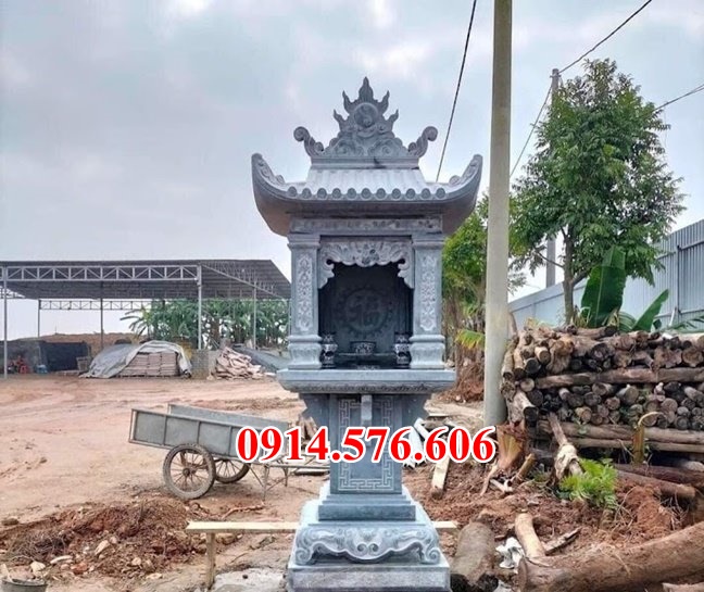 048 mẫu miếu thờ đá đẹp bán đồng nai, khóm trang bàn thờ ông thiên