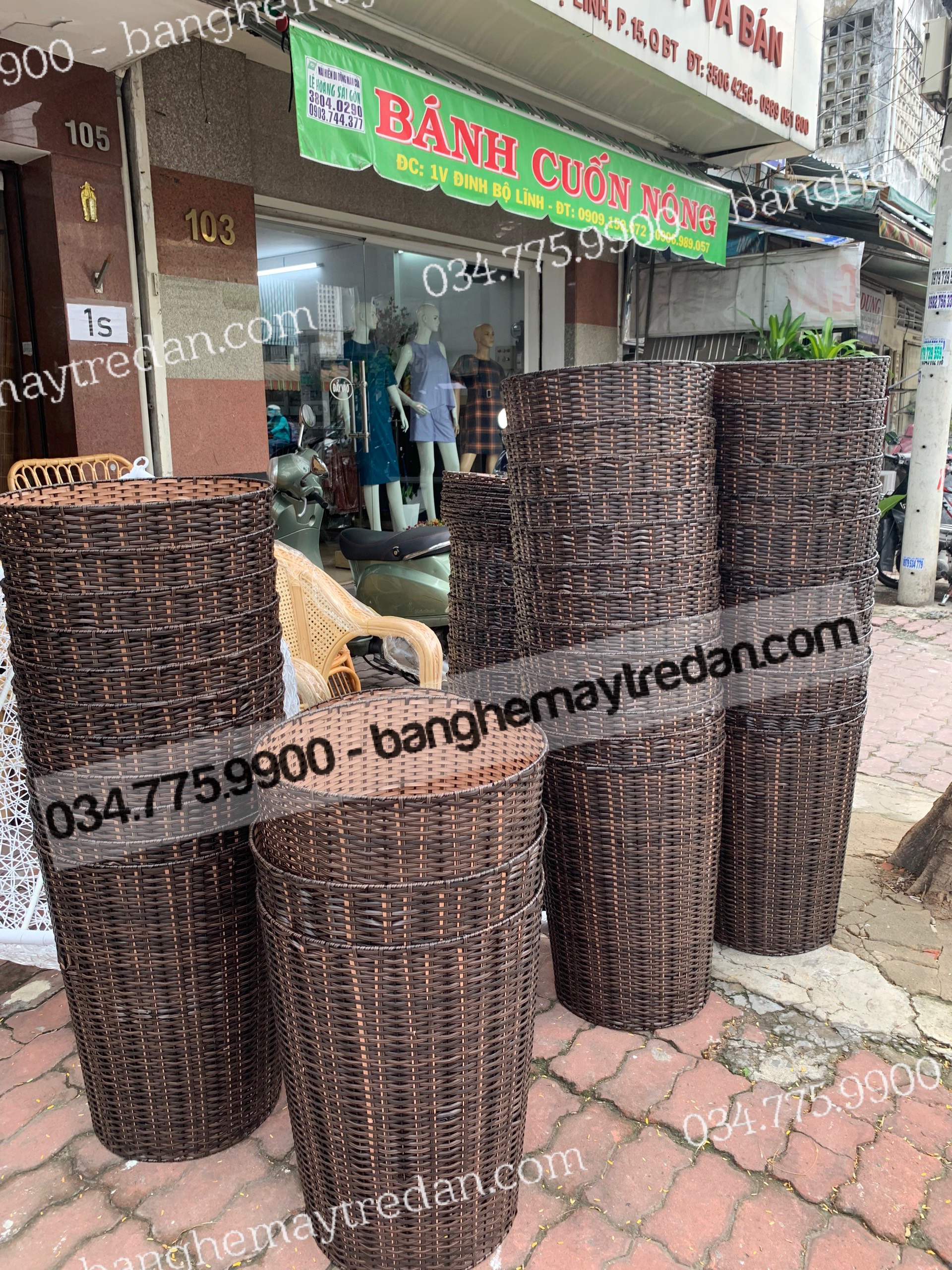 Bộ khay trưng bày trái cây, rau củ quả cho cửa hàng