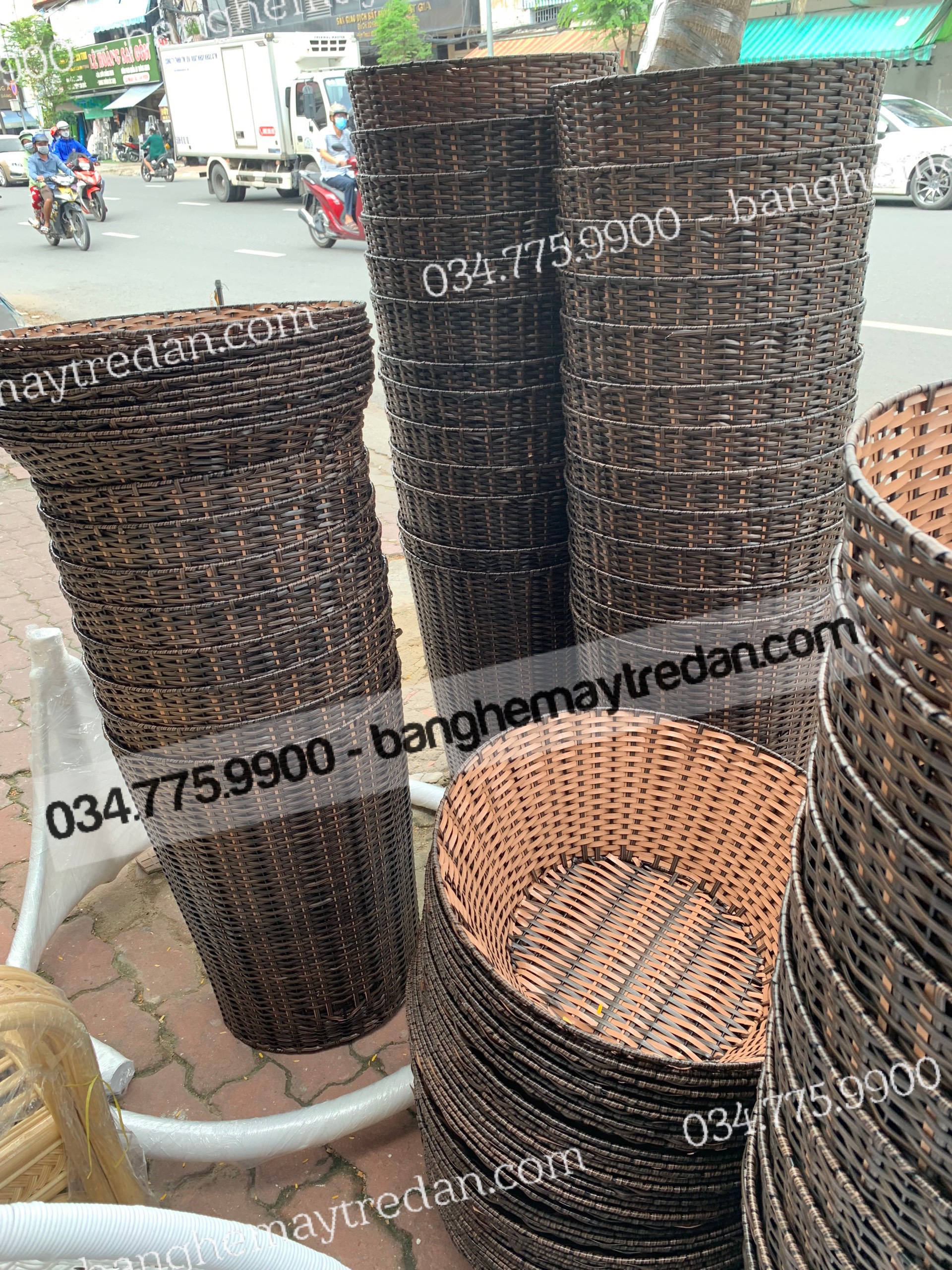 Bộ khay trưng bày trái cây, rau củ quả cho cửa hàng