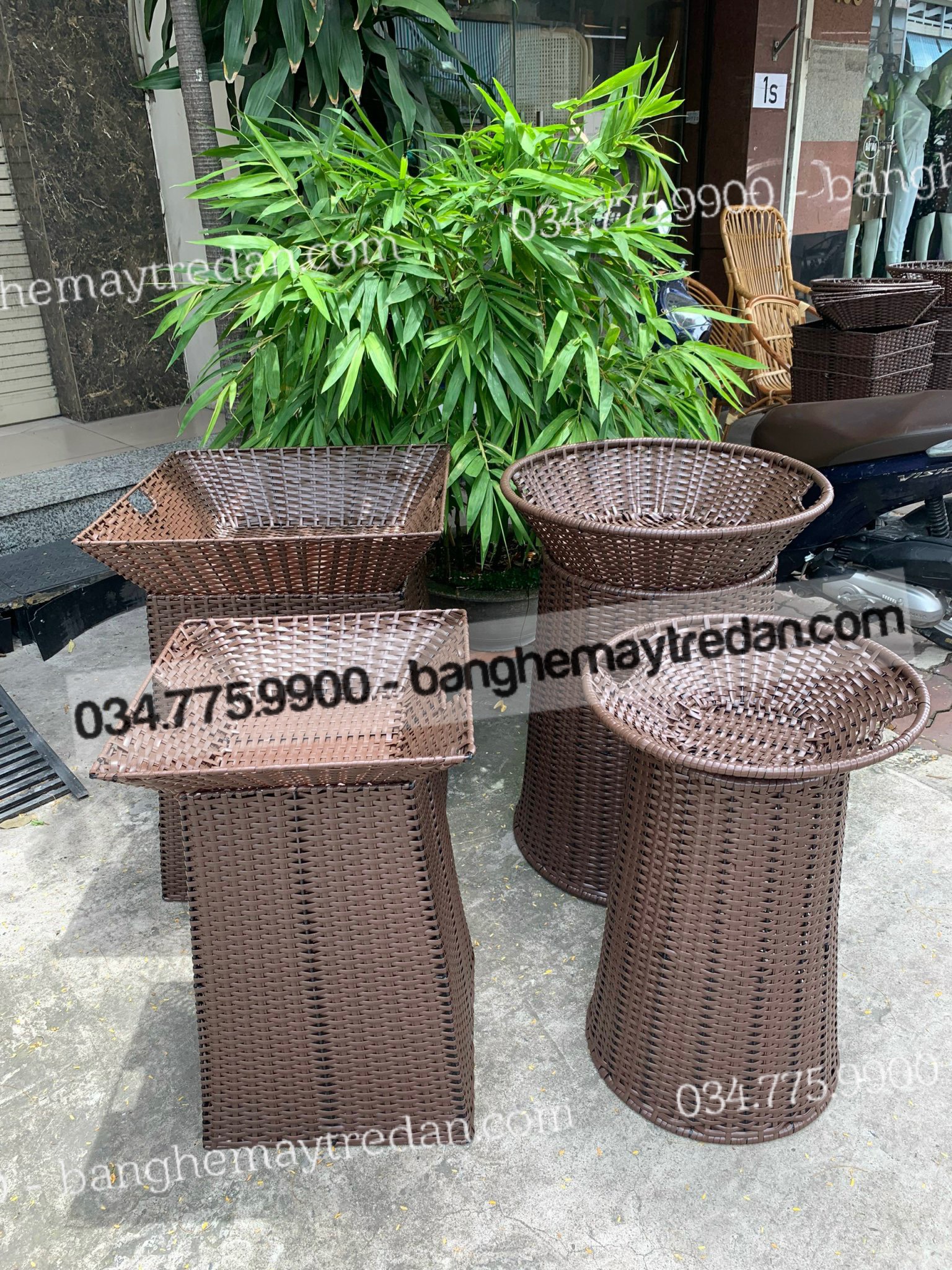 Bộ khay trưng bày trái cây, rau củ quả cho cửa hàng