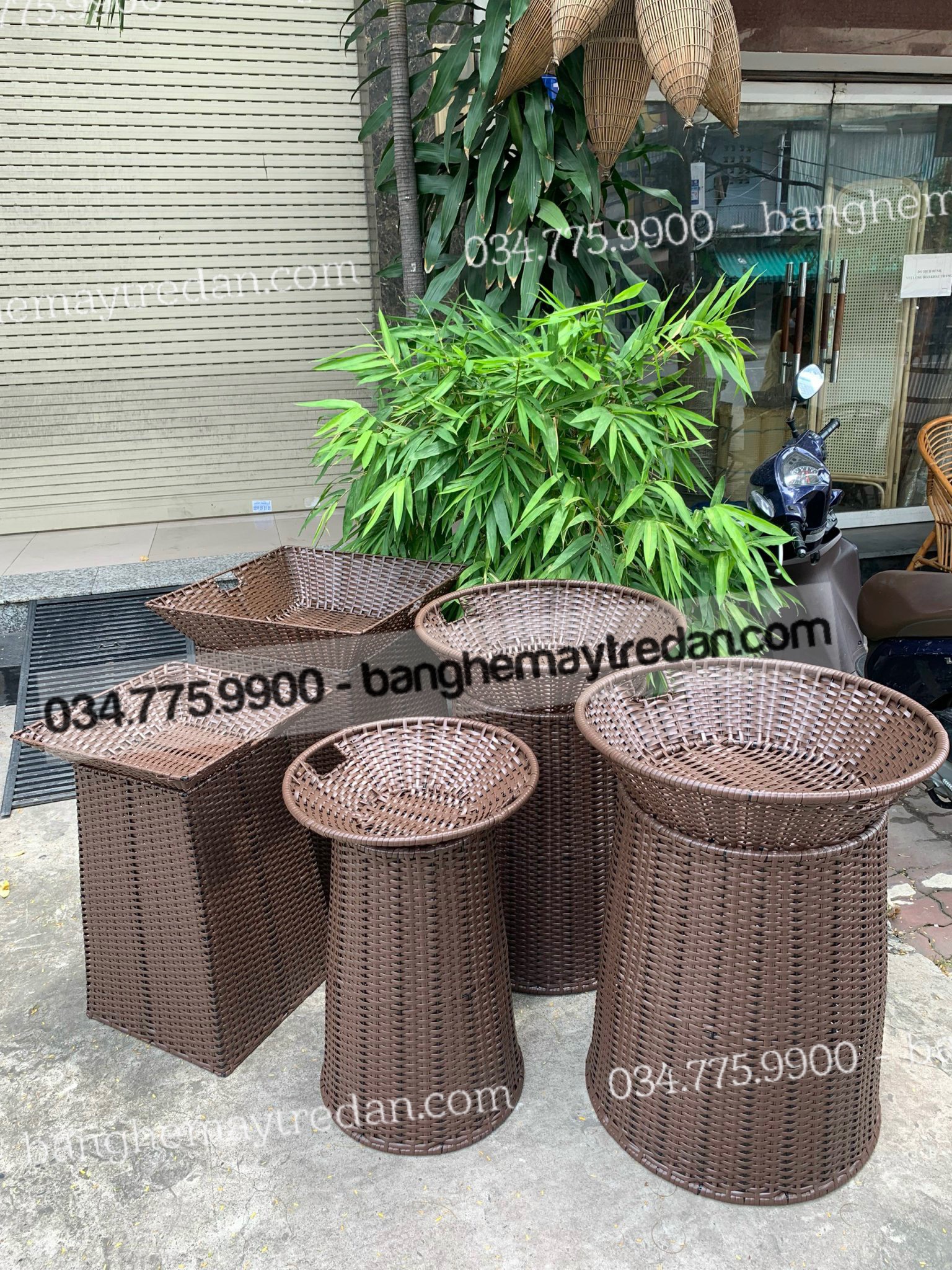 Bộ khay trưng bày trái cây, rau củ quả cho cửa hàng