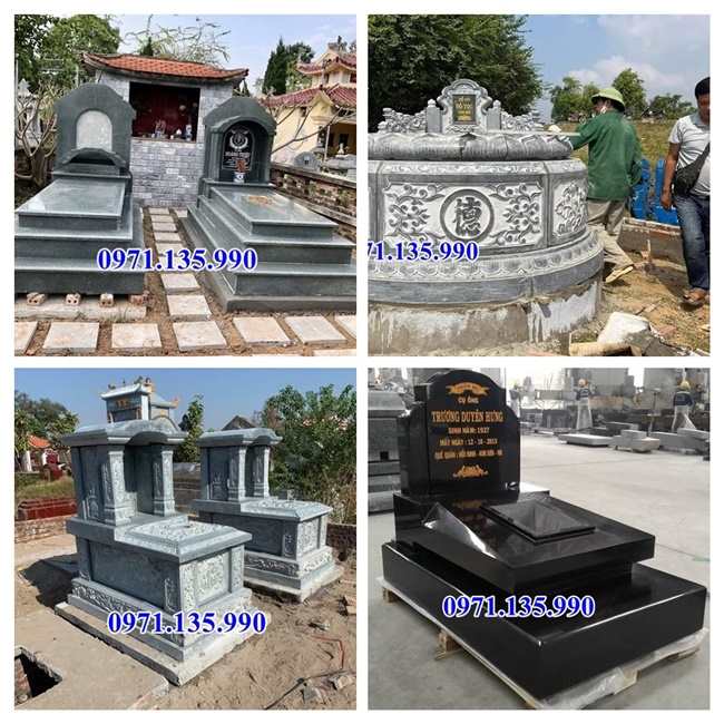 Nhà mồ đá đẹp - Mẫu nhà mồ bằng đá xanh đẹp bán Đắk Lắk