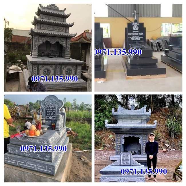 Nhà mồ đá đẹp - Mẫu nhà mồ bằng đá xanh đẹp bán Đắk Lắk