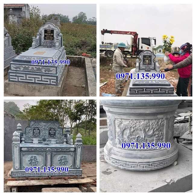 Nhà mồ đá đẹp - Mẫu nhà mồ bằng đá xanh đẹp bán Đắk Lắk