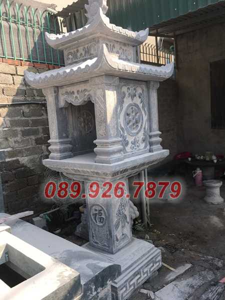 Mẫu am miếu thờ đá đặt ngoài nghĩa trang lăng mộ nhà mồ bán cà mau