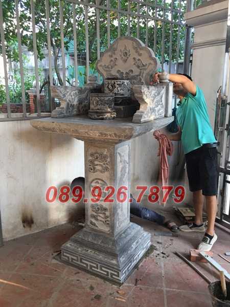 Bàn thờ thiên đá - Mẫu bàn thờ đá đẹp bán đồng tháp-Am miếu thờ đá
