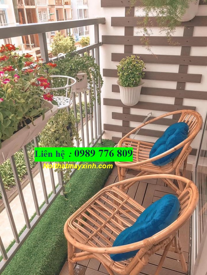 Bàn ghế mây tre cóc cafe thanh lý tại hcm