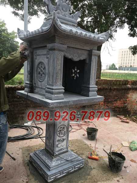 Cây hương đá - Mẫu bàn thờ thiên bằng đá đẹp bán cà mau -am miếu thờ