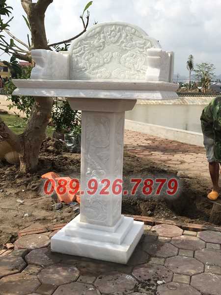 Cây Hương đá - Mẫu bàn thờ thiên bằng đá đẹp bán khánh hòa, am miếu