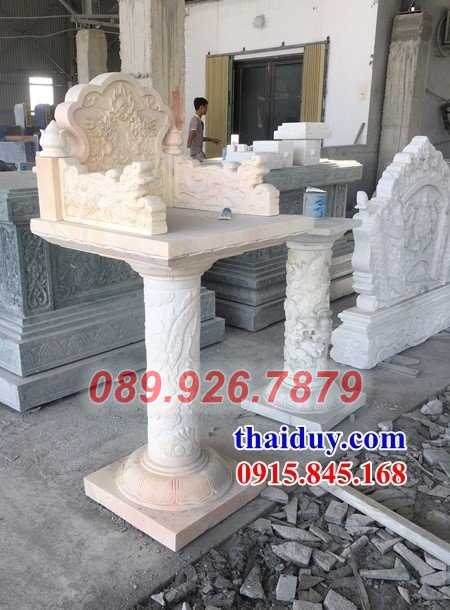 Cây hương đá - Mẫu bàn thờ thiên bàn đá đẹp bán Kiên Giang
