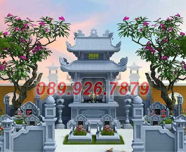 Mẫu am miếu thờ đá đặt ngoài nghĩa trang lăng mộ nhà mồ bán hồ chí min