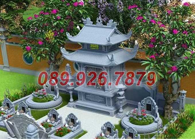 Mẫu am miếu thờ đá đặt ngoài nghĩa trang lăng mộ nhà mồ bán hồ chí min